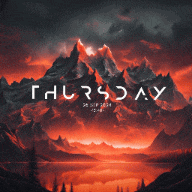 4K Fiery Peaks: Landscape