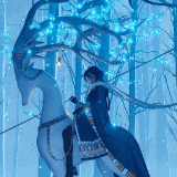 『WLOP鬼刀』圣雪山星洛 循环版 4K