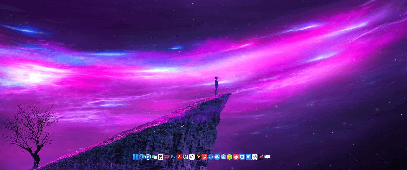 紫星崖瀑 Purple Star cliff Galaxy