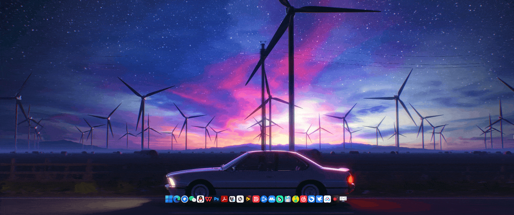 Windmills by Visualdon (Loop)